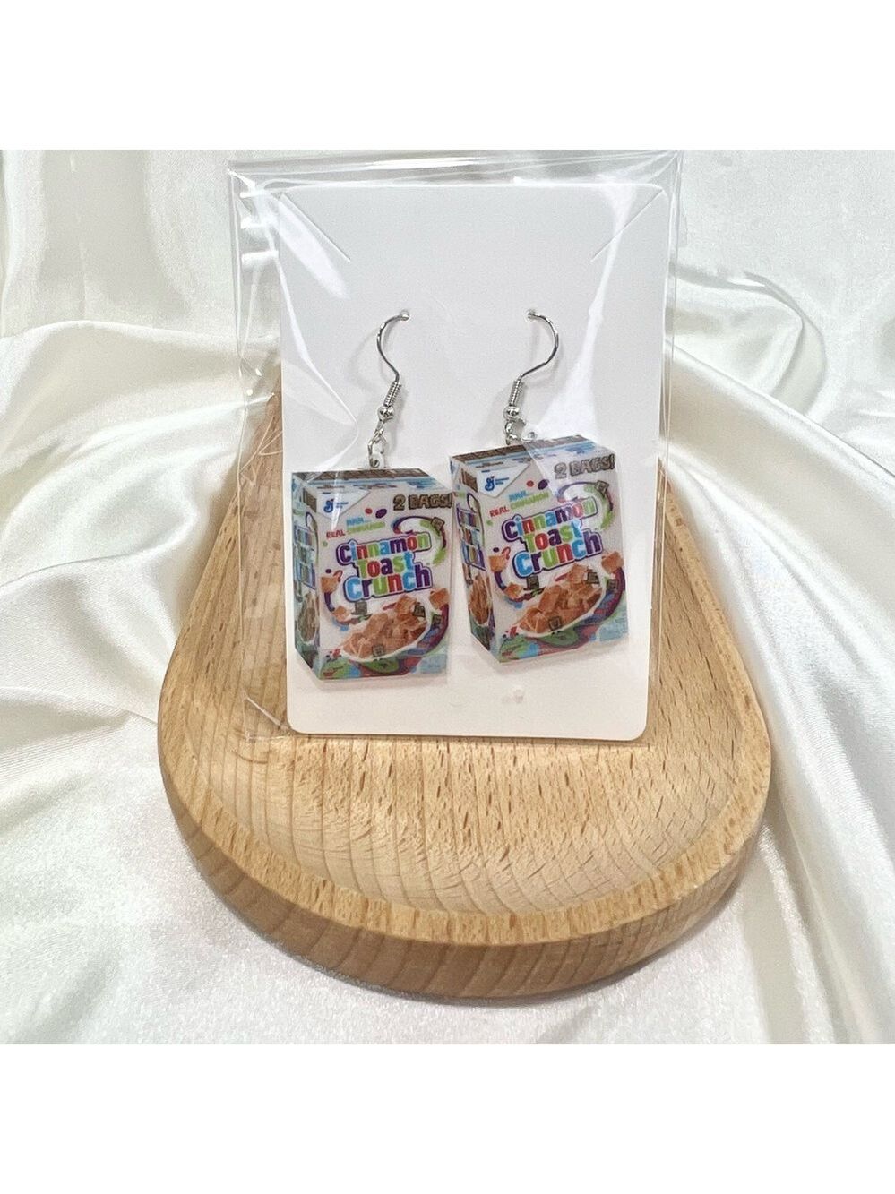 Cinnamon Toast Crunch Cereal Earrings
